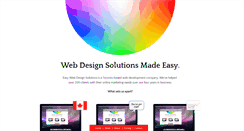 Desktop Screenshot of easywebdesignsolutions.com